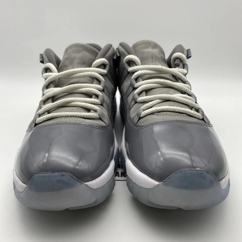 Size 11.5 - Jordan 11 Retro Low Cool Grey‎ 2018 (528895-003)